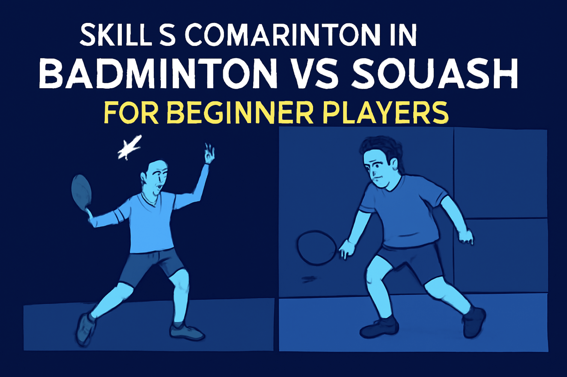 Badminton vs Squash