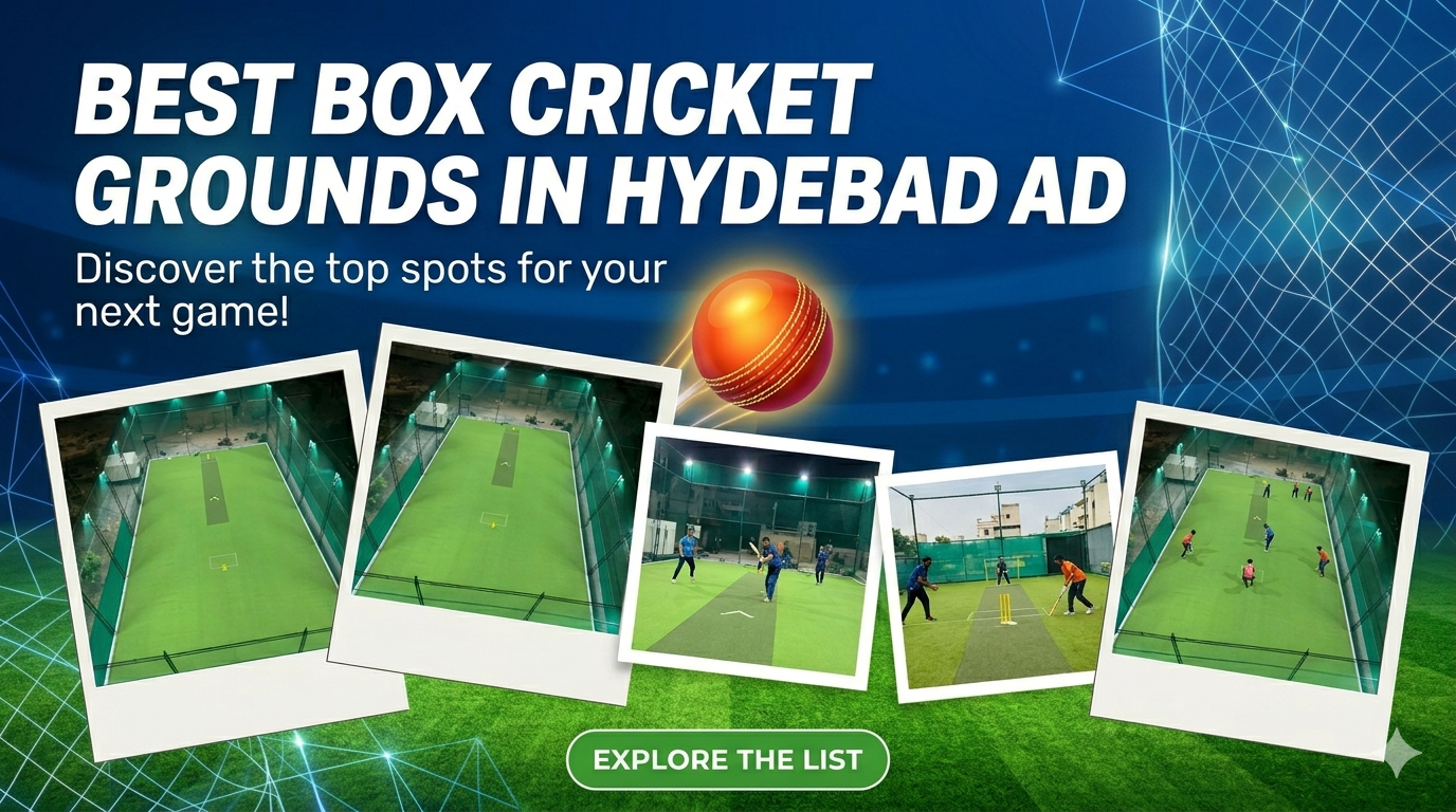 Best Box Cricket Grounds in Hyderabad