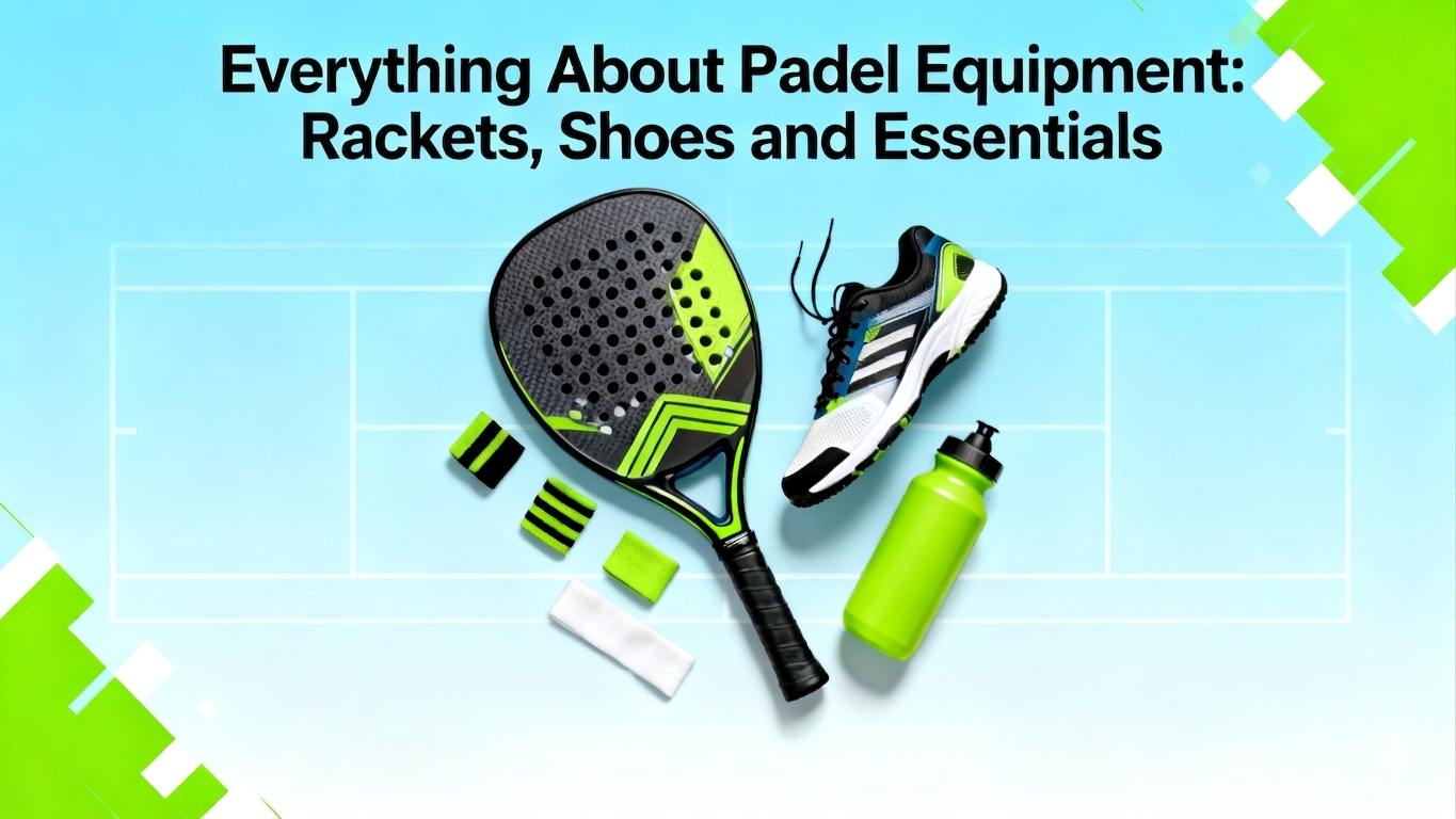 Padel Equipment: Rackets, Bags & Shoes Explained