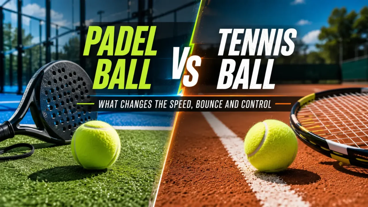 Padel Ball vs Tennis Ball: What Changes the Speed, Bounce and Control